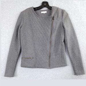 Athleta Gray Quilted Jacket Small